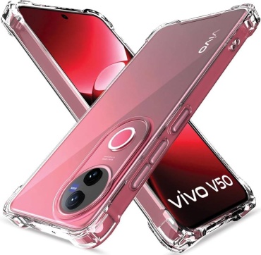 Чехол 5Five для Vivo V50 прозрачный