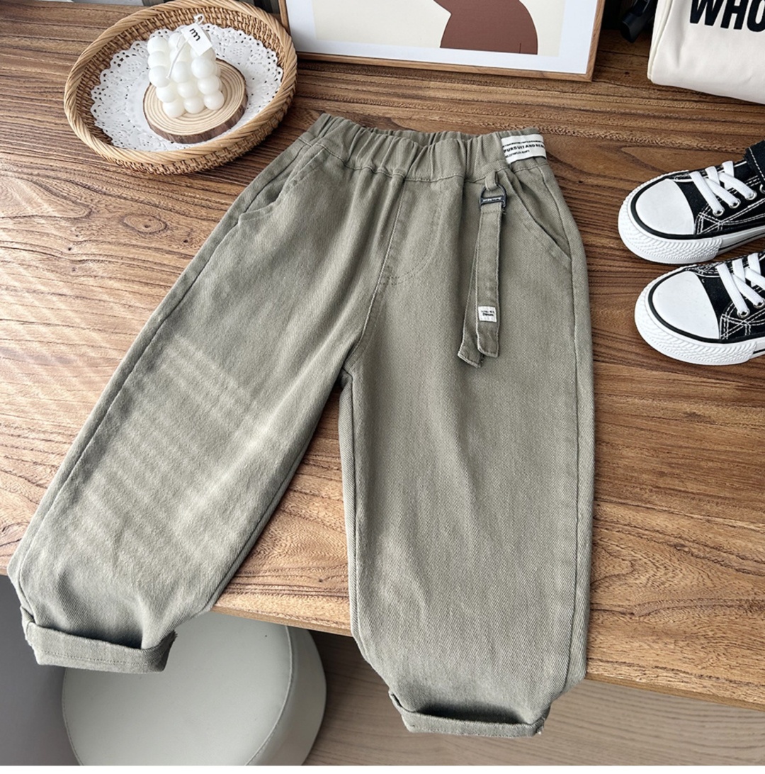 Повседневные брюки Fashion хаки