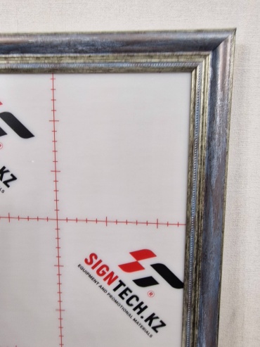 Рамка прямоугольная 25x35 см FrameKz, пластик, полистирол, МДФ, полистоун, картон, акрил