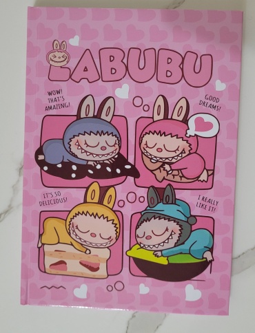 Блокнот Qazaq LABUBU, A5, 80 л, мультиколор