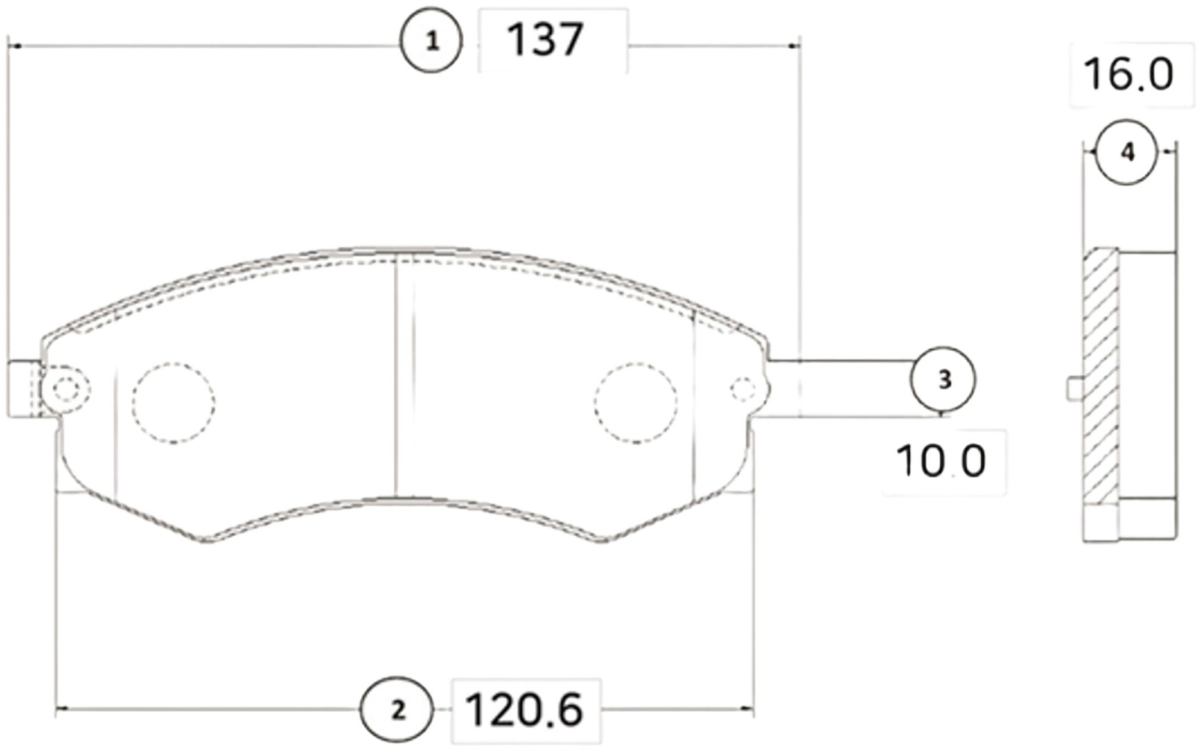 Колодки CTR GK0464