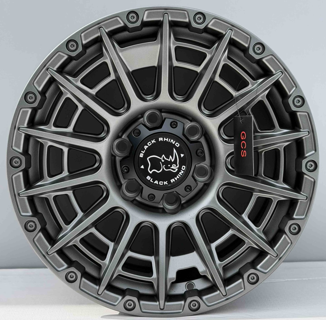 Black Rhino XF0566 8.5x17/6x139.7 D110.1 ET0 4 диска серый матовый