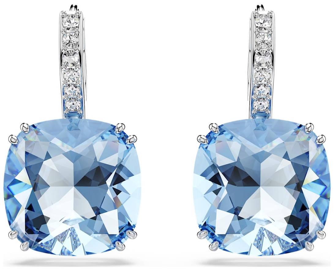 Серьги Swarovski бижутерный сплав, кристаллы Swarovski