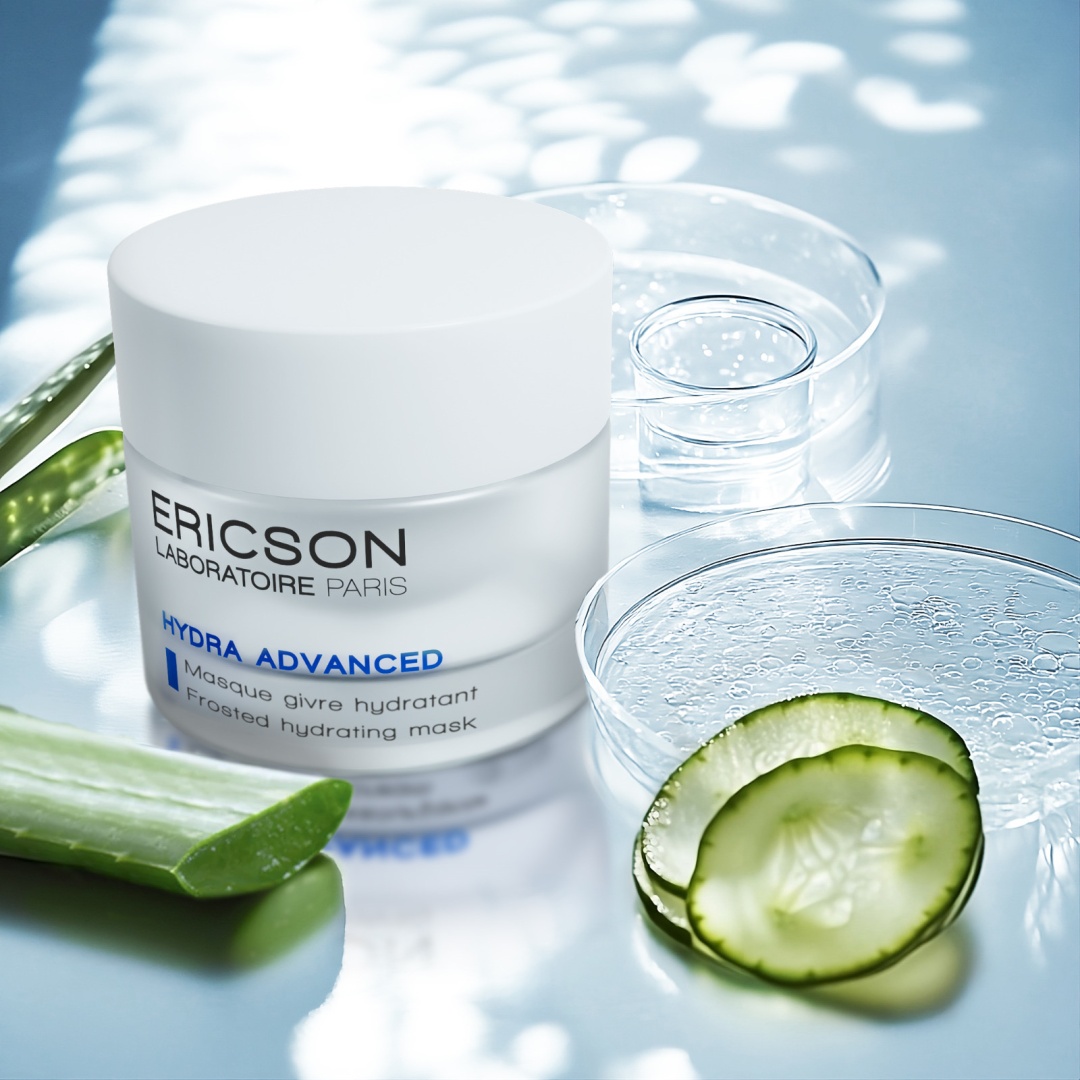 Маска для лица ERICSON LABORATOIRE крем Hydra Advanced, Masque givre hydrant, Frosted hydrating mask 50 мл