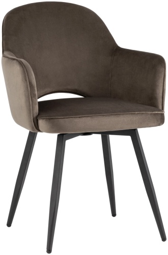 Стул SK Trade Marelli, 85x58x64 см, коричневый, черный