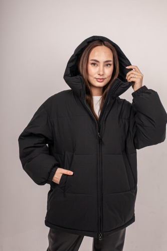 Зимняя куртка Pink chic черный