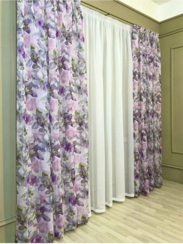 Комплект Dimar 400x275 см 3 шт, лен, мультиколор
