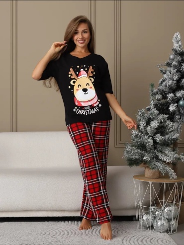 Пижама PARIS TEX красный