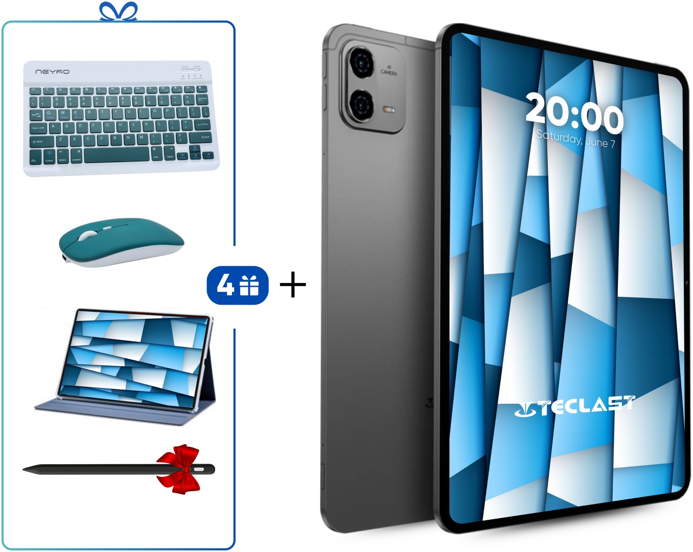 Планшет Teclast ArtPad Air 11 дюйм 8 Гб/128 Гб серый + подарок