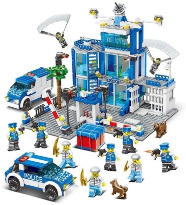 Конструктор LELEBROTHER City 3K311, деталей 1426 шт