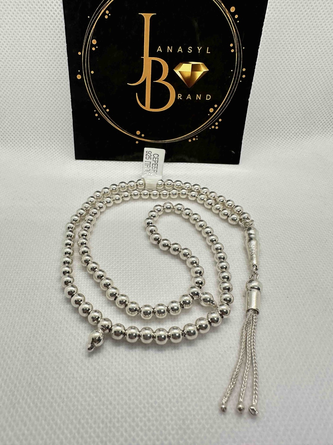 Четки JANASYL Brand ручные серебро без вставок