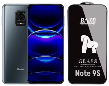 Стекло BAIKO для Xiaomi Redmi Note 9s черный