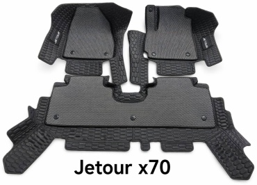 Premium.mats 531456862 Jetour X70 2023-2025 серый, черный