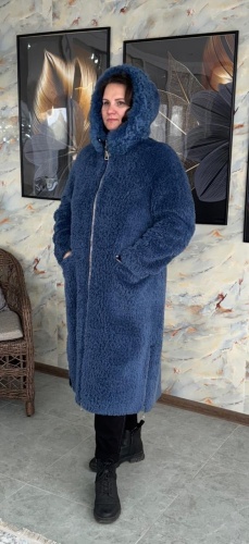 Шуба Шуба синий