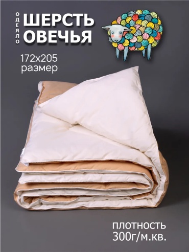 Одеяло зима; лето 172х205 всесезонное
