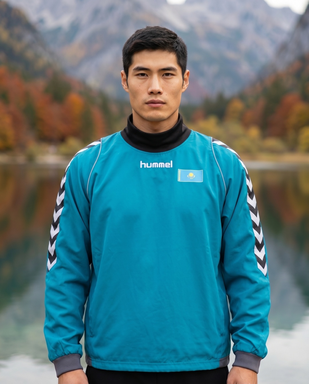 Свитшот Hummel бирюзовый