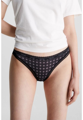 Бикини Calvin Klein черный, фиолетовый
