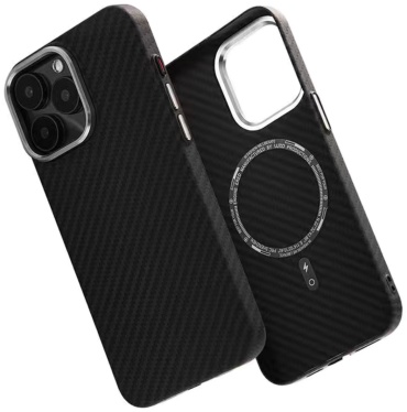 Чехол KEVLAR для Apple iPhone 16 Pro Max черный