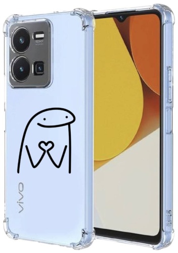 Чехол DiCase для Vivo Y22, Y35 прозрачный