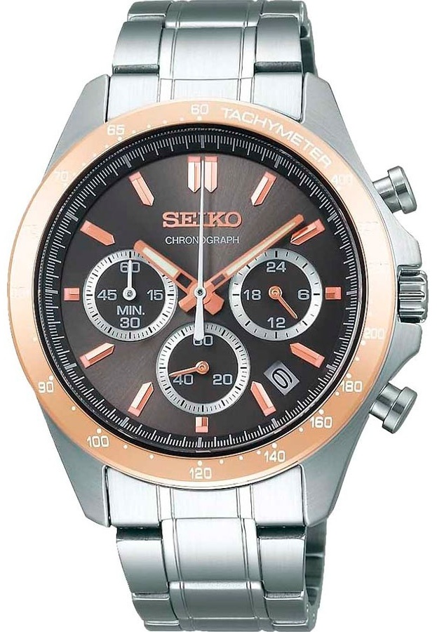 Кварцевые Seiko Spirit SBTR026 нержавеющая сталь