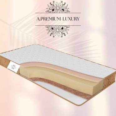 Матрас A.PREMIUM-LUXURY PPU Zima i leto memory 25, 180x215x25 см
