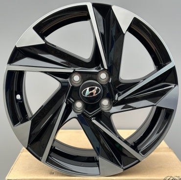 Rainbow HYUINDAI/KIA 1220AAA 6.5x16/4x100 D54.1 ET45 4 диска черный, серебристый