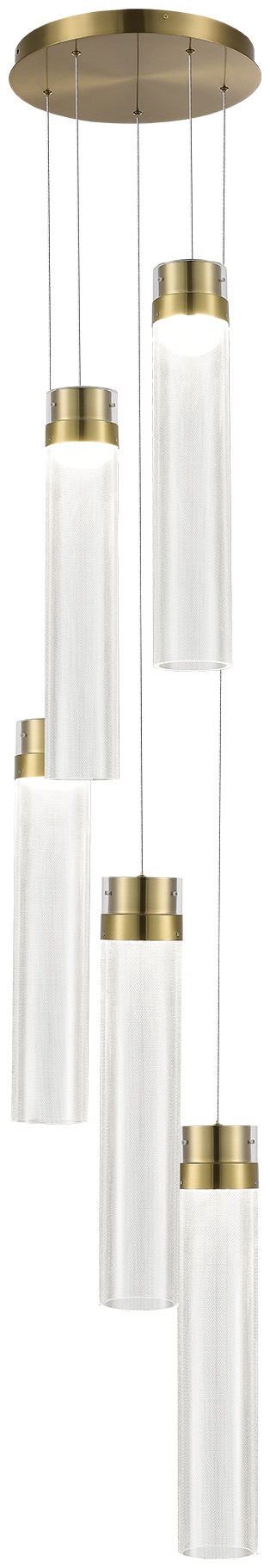 Люстра подвесная ST Luce LED, кол-во ламп: 5 шт