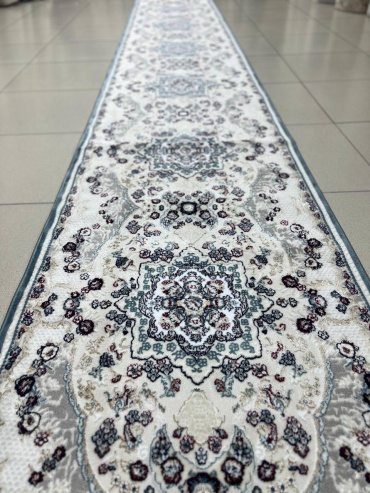 Ковровая дорожка Bal Carpet короткий ворс, полиэстер, шелк, 100 см x 3 м