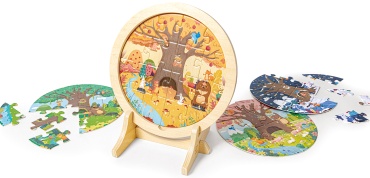 Пазл Hape "Умняша" пазлы Времена Года