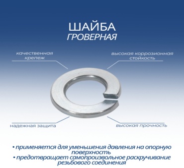 Nurmax гровер DIN 9021 M8, 1 шт