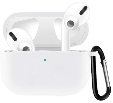 Чехол BOGEMA для Apple AirPods Pro 3 белый