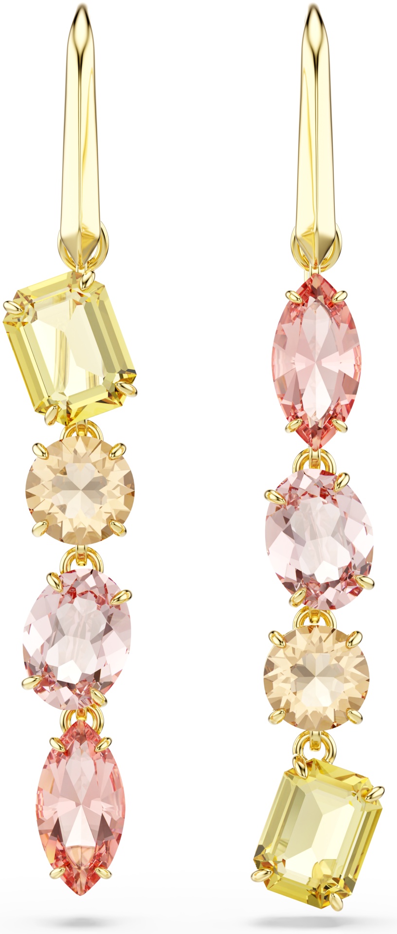 Серьги Swarovski бижутерный сплав, кристаллы Swarovski