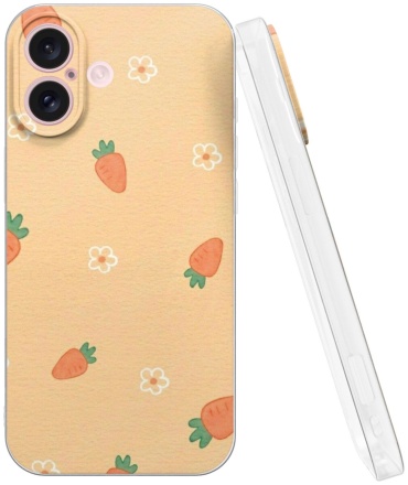 Чехол Mcover для Apple iPhone 16 рисунок