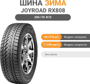 Joyroad Winter RX808 205/70 R15 96T без шипов