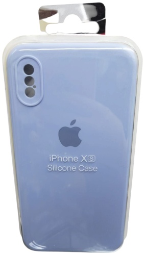 Чехол для Apple iPhone Xs голубой