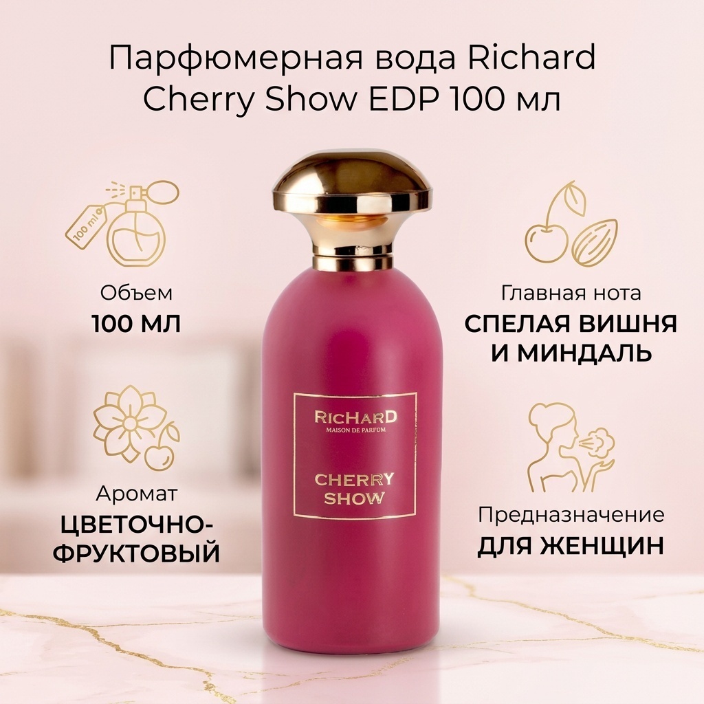 Richard Cherry Show парфюмерная вода EDP 100 мл, для женщин