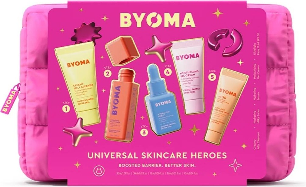 Byoma Universal Skincare Heroes набор по уходу за лицом унисекс
