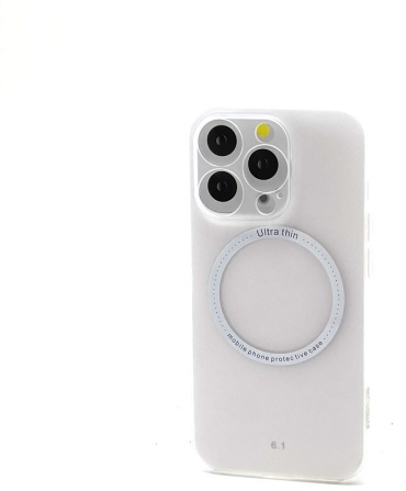 Чехол PiBlue для Apple iPhone 15 Pro прозрачный