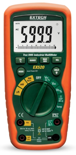 Extech мультиметр EX520, аналоговый