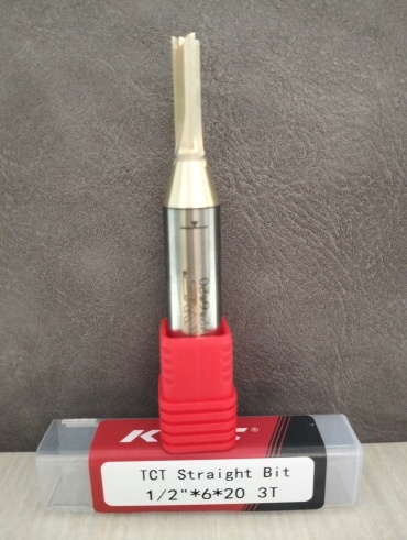 KWS фреза пазовая, прямая, отрезная 6 мм, 1 шт. арт 0124