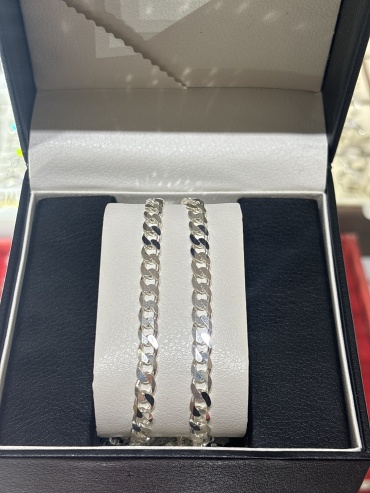 Argentum SymoSilver цепь длина 60 см, вес 29 г серебро, плетение панцирное