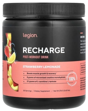 Legion Recharge strawberry lemonade