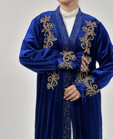 Национальный костюм синий