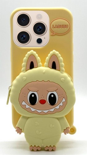 Чехол Labubu для Apple iPhone 14 Pro Max, iPhone 15 Pro Max рисунок