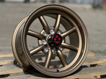 Watanabe-3251_2 6.5x13/4x100/114.3 D73.1 ET15 4 диска черный, серебристый, графит