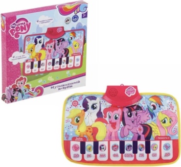 Музыкальная игрушка УМка Коврик-пианино My Little Pony