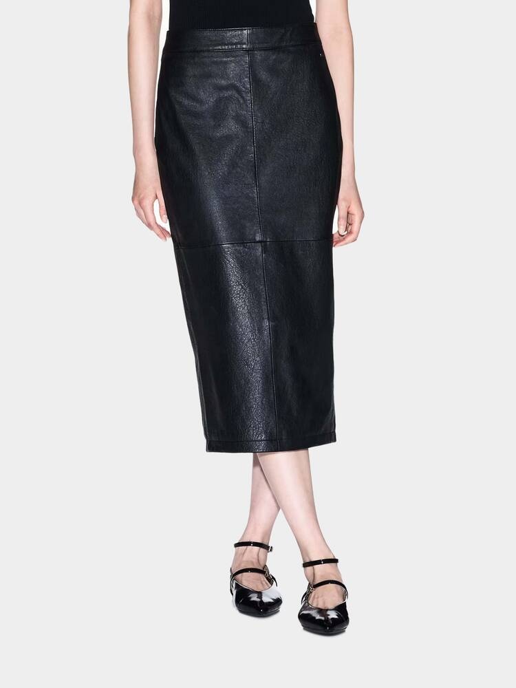 Прямая юбка Armani Exchange черный
