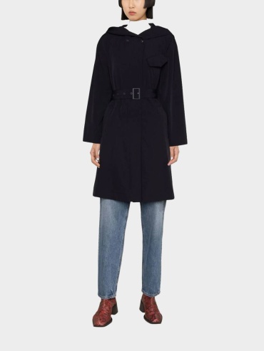 Тренчкот Emporio Armani синий