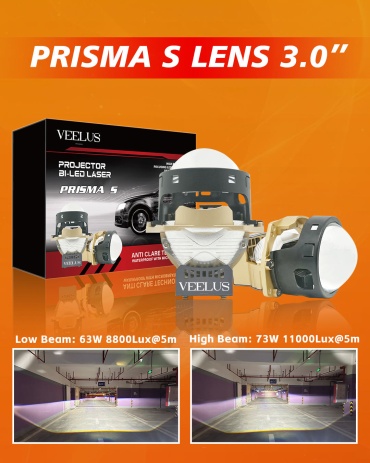 VEELUS светодиодная линза Prisma.S3дюйм