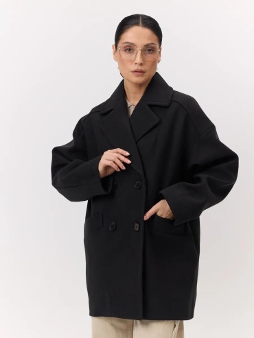 Пальто FANCY CODE черный